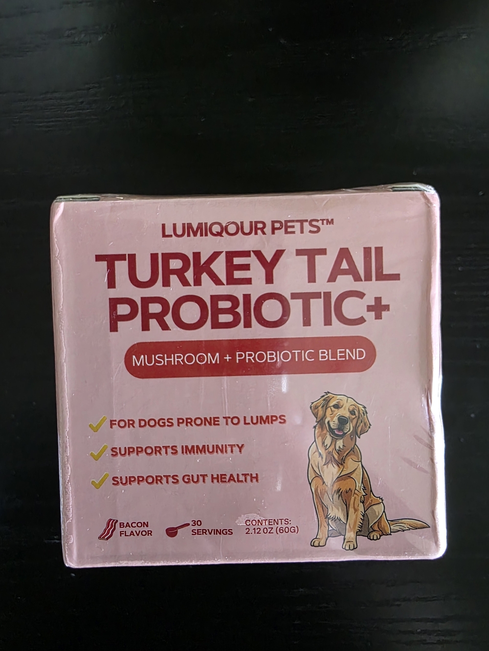 Turkey Tail Probiotic+ Mushroom Blend - Pink